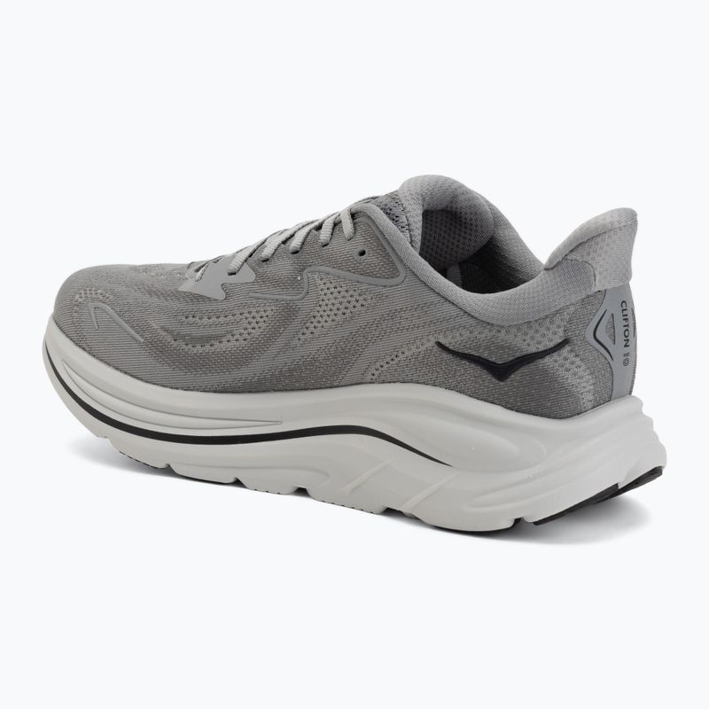 Herren-Laufschuhe Hoka Clifton 10 galactic grey/asteroid 3