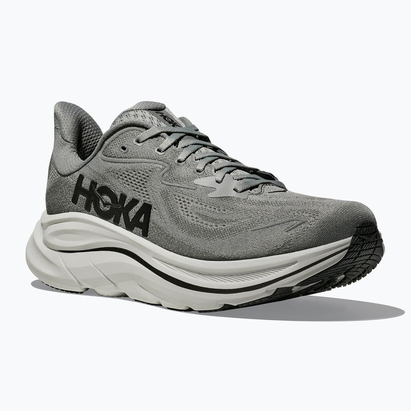 Herren-Laufschuhe Hoka Clifton 10 galactic grey/asteroid