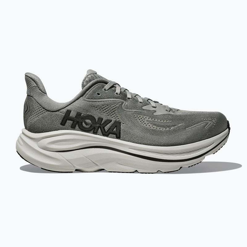 Herren-Laufschuhe Hoka Clifton 10 galactic grey/asteroid 2
