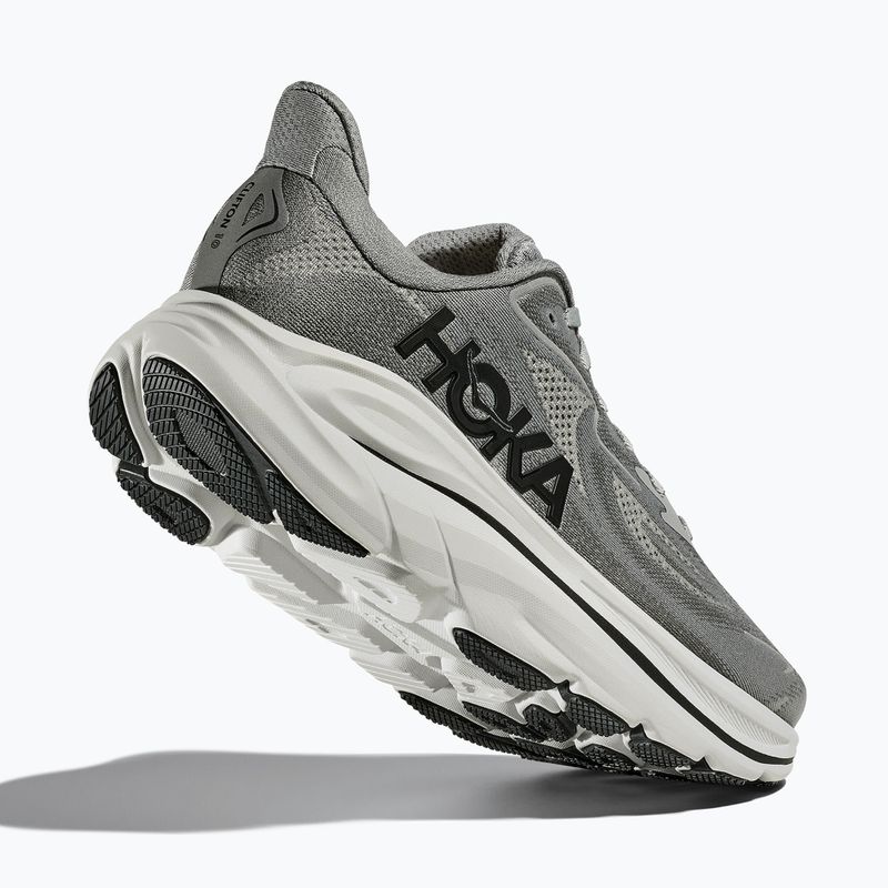 Herren-Laufschuhe Hoka Clifton 10 galactic grey/asteroid 5