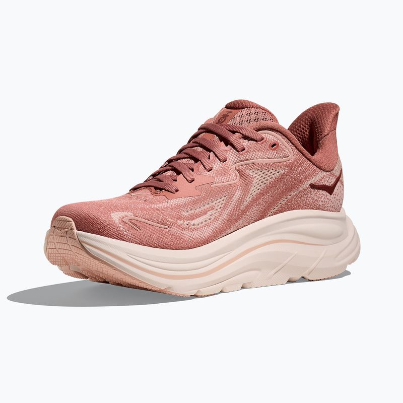Damen-Laufschuhe HOKA Clifton 10 blush/rose latte 4