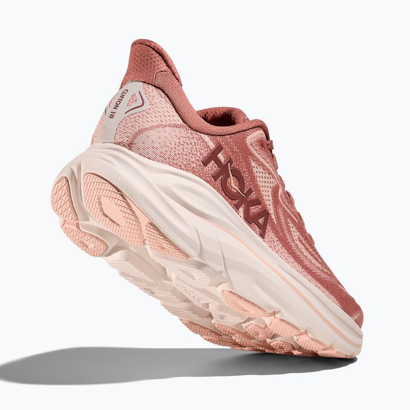 Damen-Laufschuhe HOKA Clifton 10 blush/rose latte 5