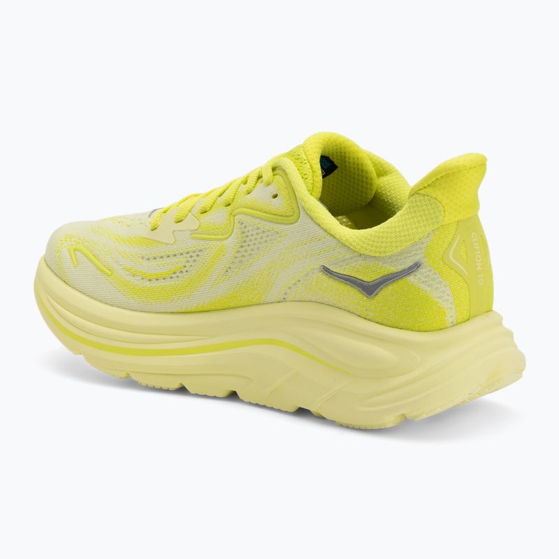 Damen-Laufschuhe HOKA Clifton 10 neon hoka citrus/sonnenlicht 3