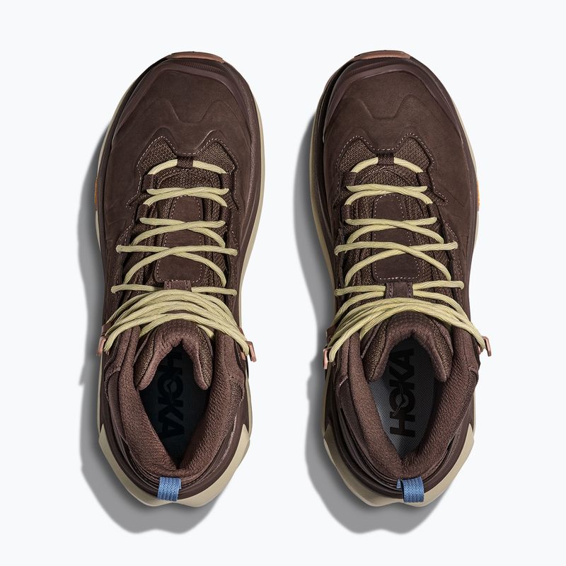 Herren-Trekking-Schuhe HOKA Kaha 3 GTX walnut/oyster mushroom 8