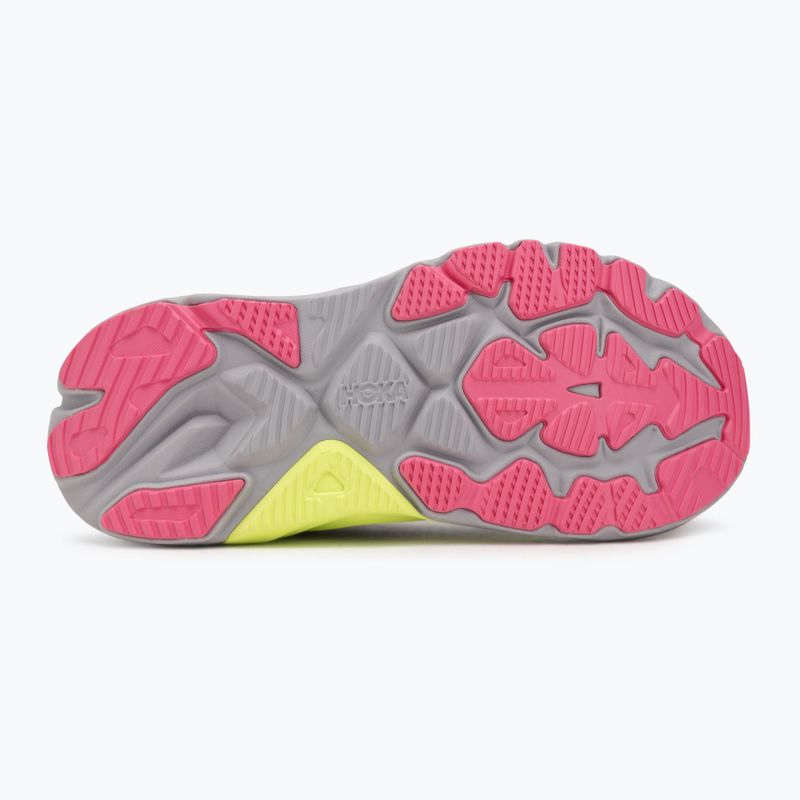 Damen Laufschuhe HOKA Arahi 8 anthrazit grau/grau skies 4