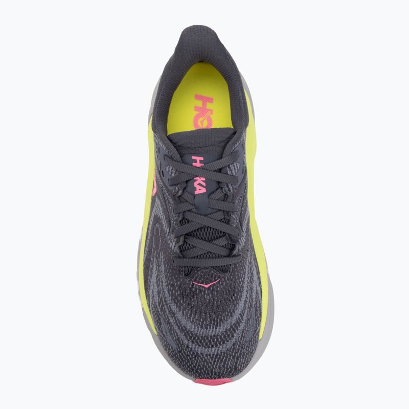 Damen Laufschuhe HOKA Arahi 8 anthrazit grau/grau skies 5