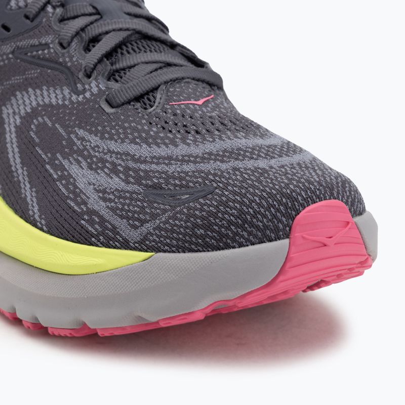 Damen Laufschuhe HOKA Arahi 8 anthrazit grau/grau skies 7