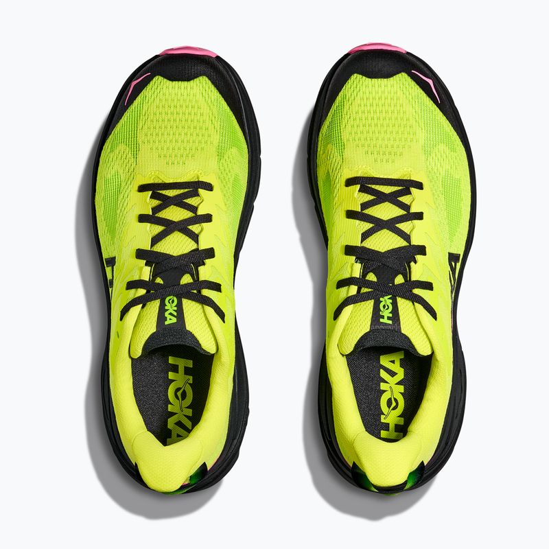 Herren-Laufschuhe HOKA Challenger 8 Neon Hoka Citrus/Schwarz 8