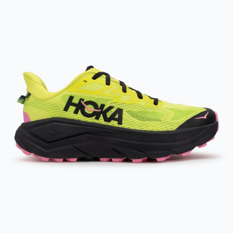 Herren-Laufschuhe HOKA Challenger 8 Neon Hoka Citrus/Schwarz 2