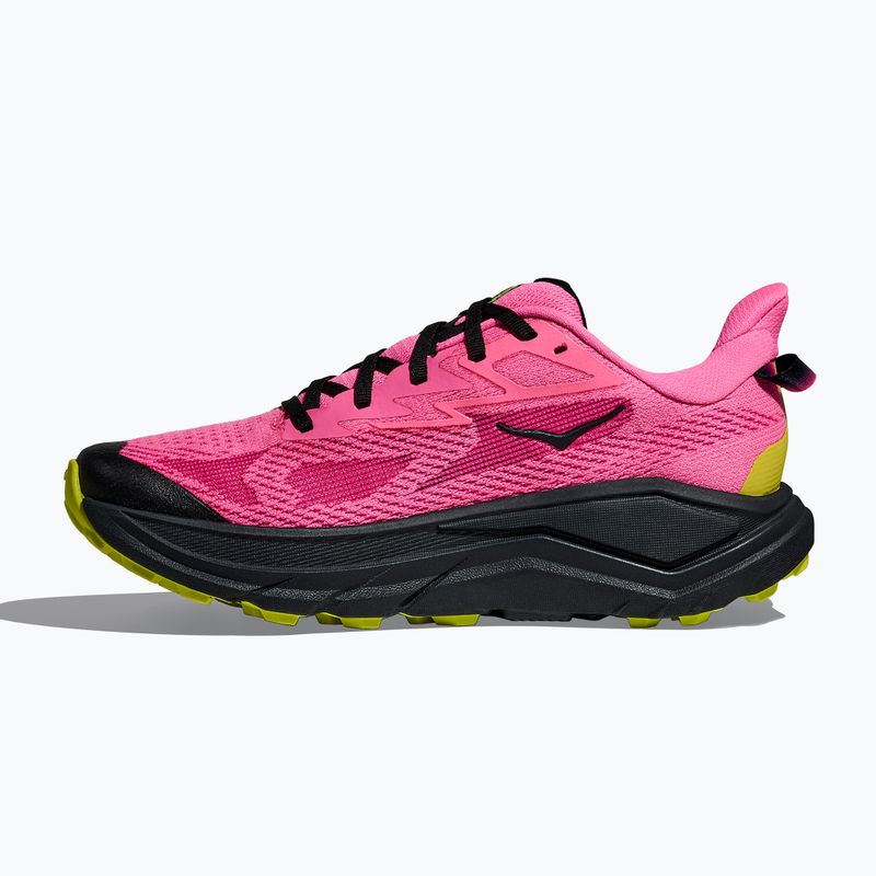 Damen-Laufschuhe HOKA Challenger 8 neon rose/schwarz 3