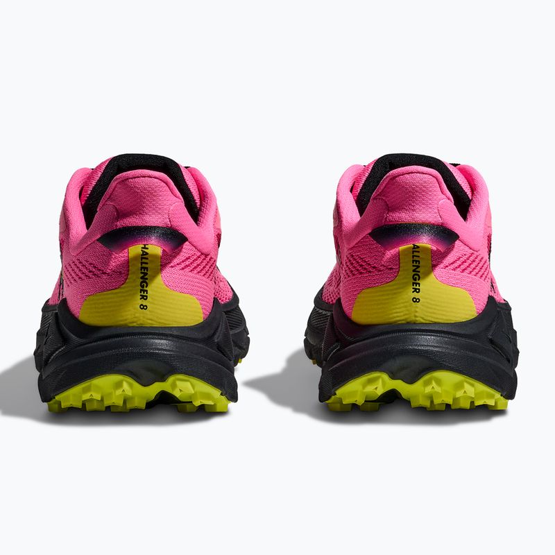 Damen-Laufschuhe HOKA Challenger 8 neon rose/schwarz 6