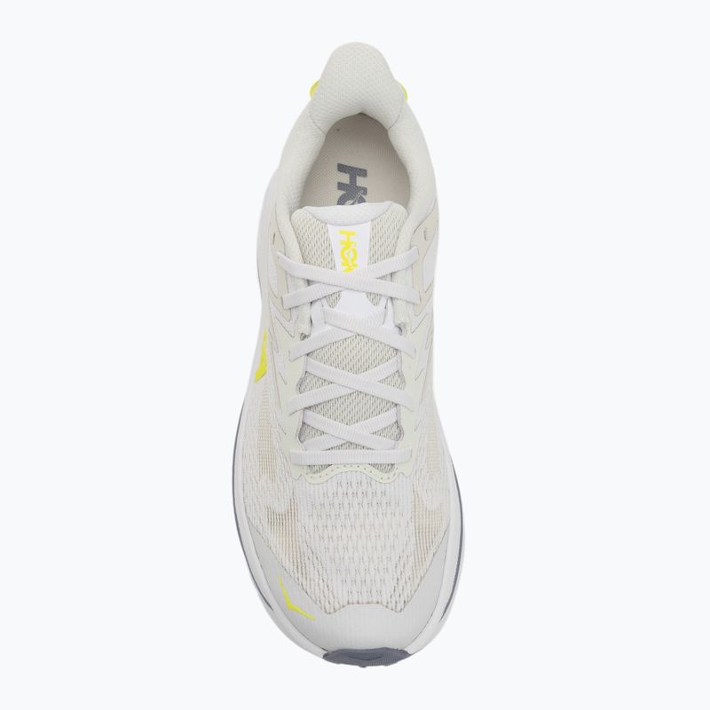 Damen-Laufschuhe HOKA Challenger 8 weiß/neon hoka citrus 5