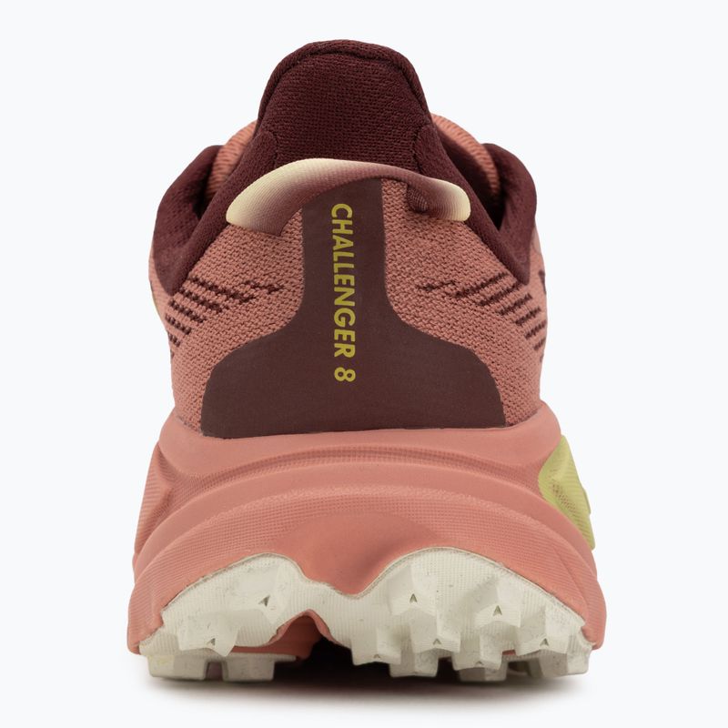 Damen-Laufschuhe HOKA Challenger 8 Wide blush / dark cedar 6