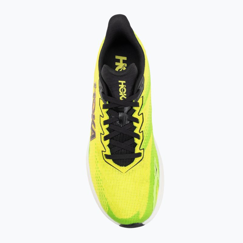 Herren-Laufschuhe Hoka Mach X 3 neon Hoka Citrus/neon Lime 5