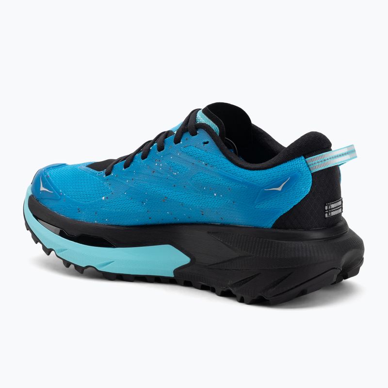 HOKA Mafate 5 Herren Laufschuhe skyward blue/schwarz 3