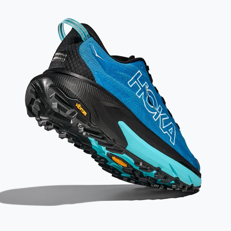 HOKA Mafate 5 Herren Laufschuhe skyward blue/schwarz 5