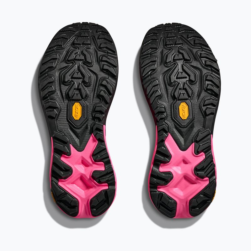 Damen-Laufschuhe HOKA Matafe 5 neon rose/schwarz 7