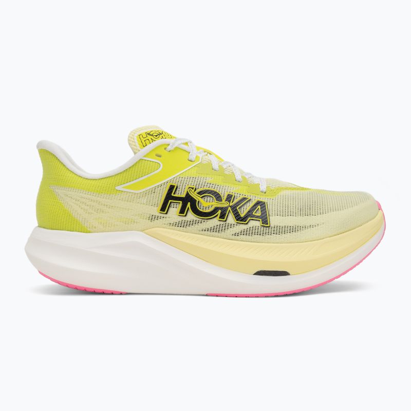 Laufschuhe HOKA Rocket X 3 sunlight/neon hoka citrus 2