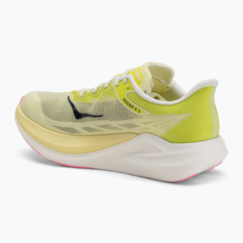 Laufschuhe HOKA Rocket X 3 sunlight/neon hoka citrus 3