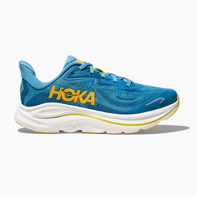 Kinder-Laufschuhe HOKA Clifton 10 alpine blue/foggy night 9