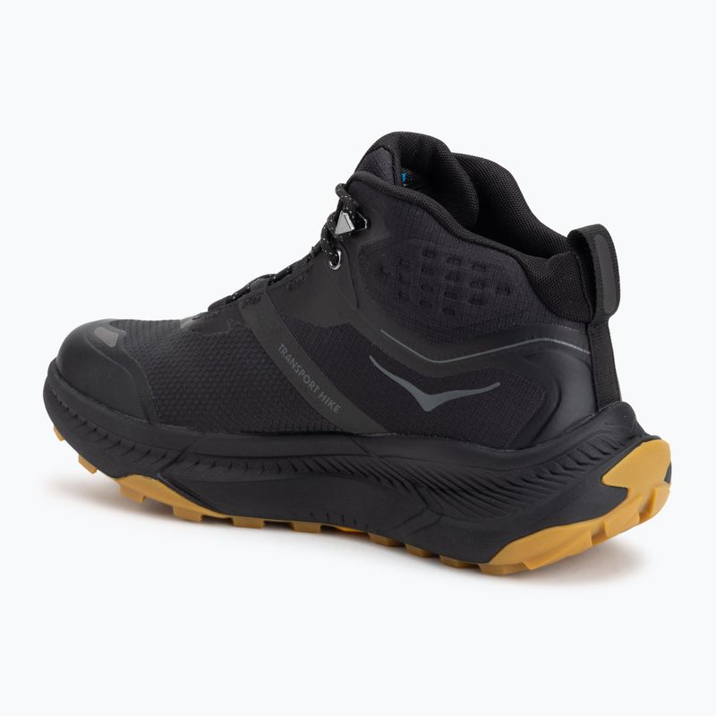 HOKA Herren Trekking-Schuhe Transport Hike GTX schwarz/schwarz 3