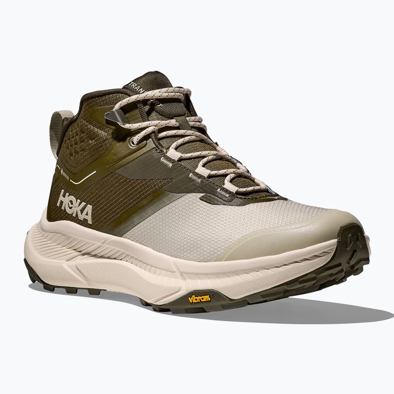 HOKA Herren Trekking-Schuhe Transport Hike GTX spruce green/oyster mushroom