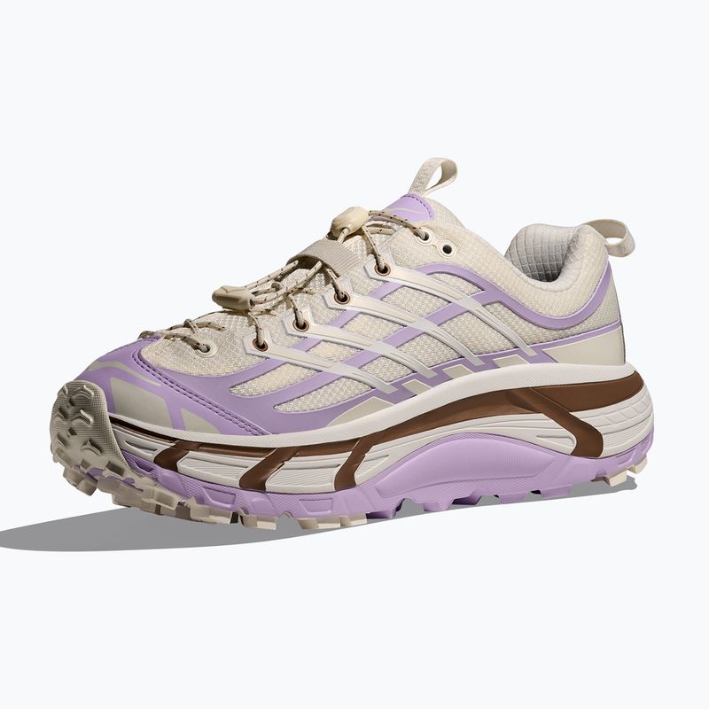 Schuhe HOKA Mafate Three 2 Wordmark Alabaster/Iris Flower 4