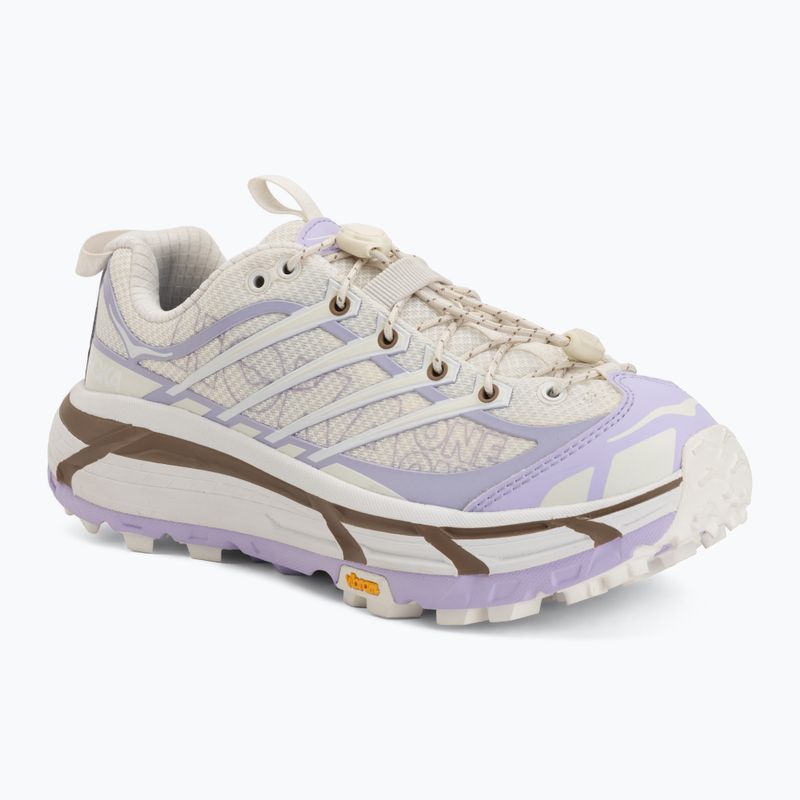 Schuhe HOKA Mafate Three 2 Wordmark Alabaster/Iris Flower