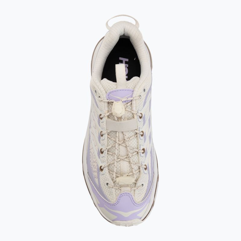 Schuhe HOKA Mafate Three 2 Wordmark Alabaster/Iris Flower 5