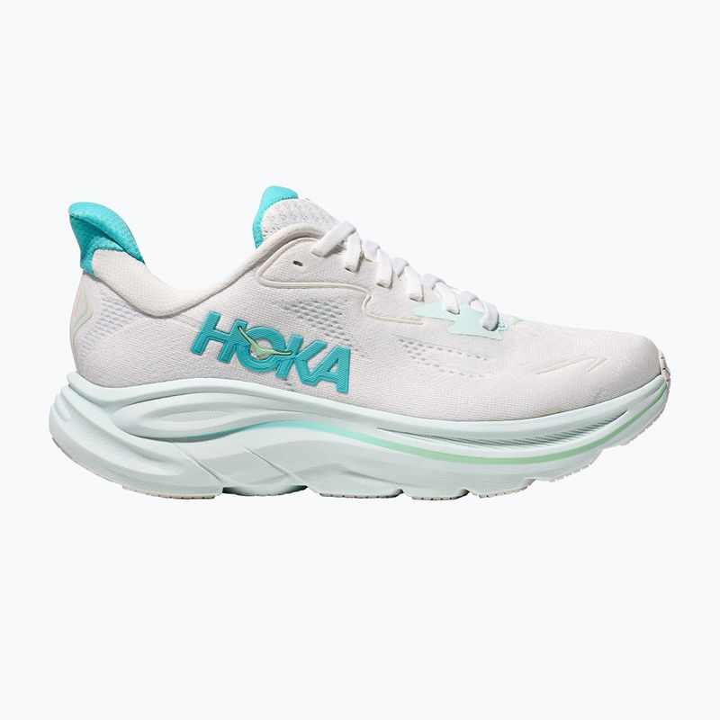Damen-Laufschuhe HOKA Clifton 10 weiß/elektrisches Rosa 2