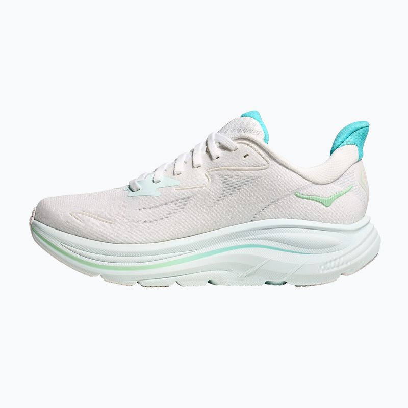 Damen-Laufschuhe HOKA Clifton 10 weiß/elektrisches Rosa 3