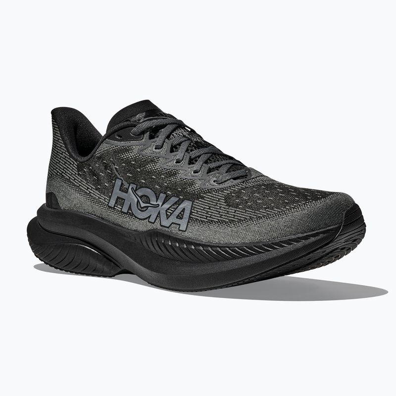 Herren Laufschuhe HOKA Mach 6 schwarz/schwarz