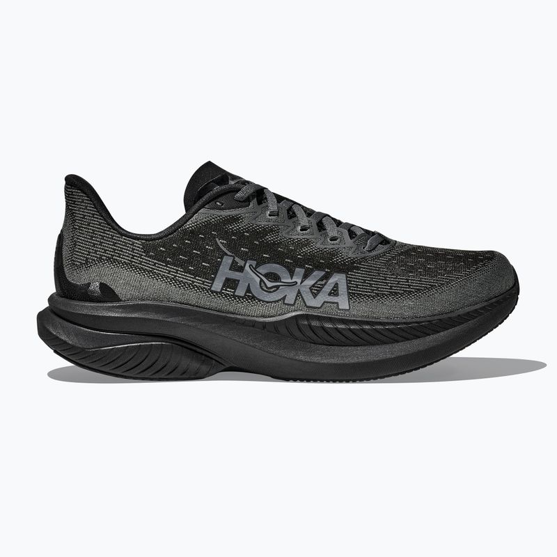 Herren Laufschuhe HOKA Mach 6 schwarz/schwarz 2