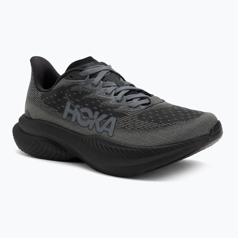 Herren Laufschuhe HOKA Mach 6 schwarz/schwarz