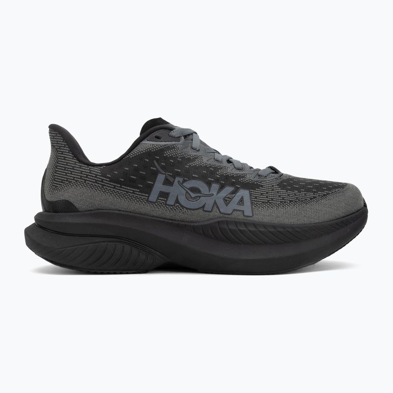 Herren Laufschuhe HOKA Mach 6 schwarz/schwarz 2