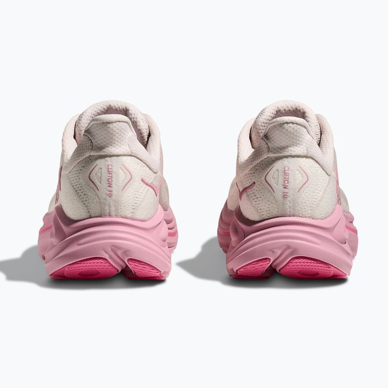 Damen Laufschuhe HOKA Clifton 10 Wide rose creme/trocken rose 6