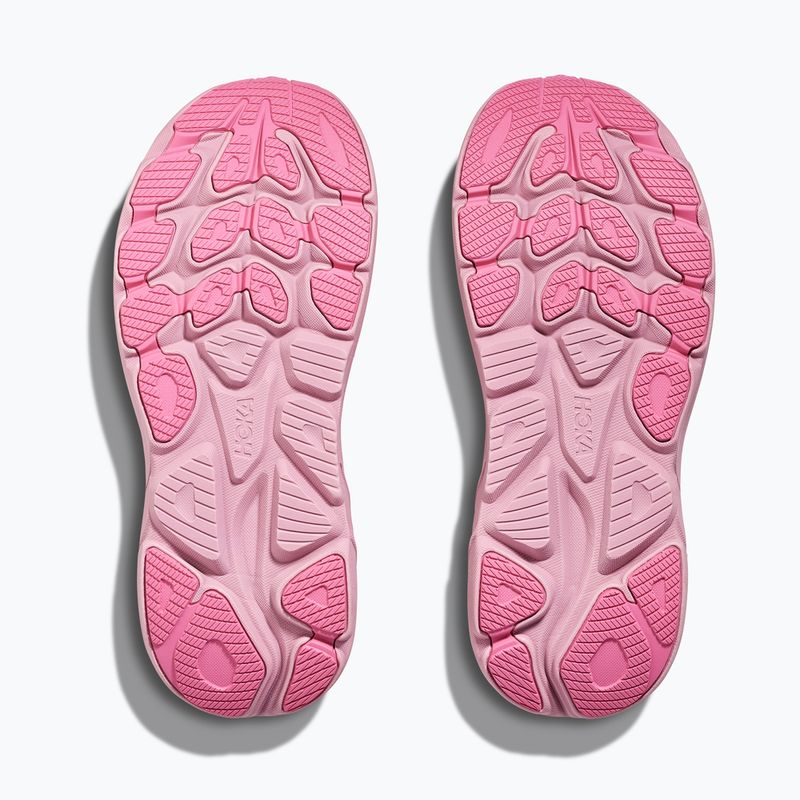 Damen Laufschuhe HOKA Clifton 10 Wide rose creme/trocken rose 7