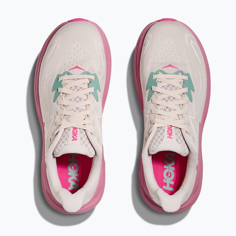 Damen Laufschuhe HOKA Clifton 10 Wide rose creme/trocken rose 8