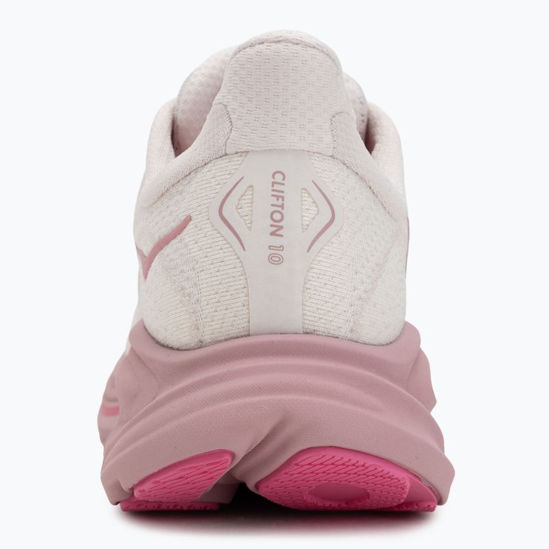 Damen Laufschuhe HOKA Clifton 10 Wide rose creme/trocken rose 6