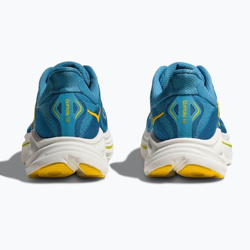 HOKA Clifton 10 Wide Herren Laufschuhe alpine blue/foggy night 6