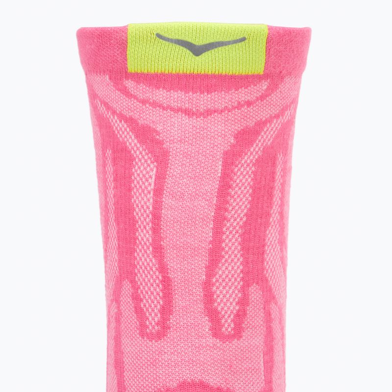HOKA Clifton Crew Run Socken electric rose 3