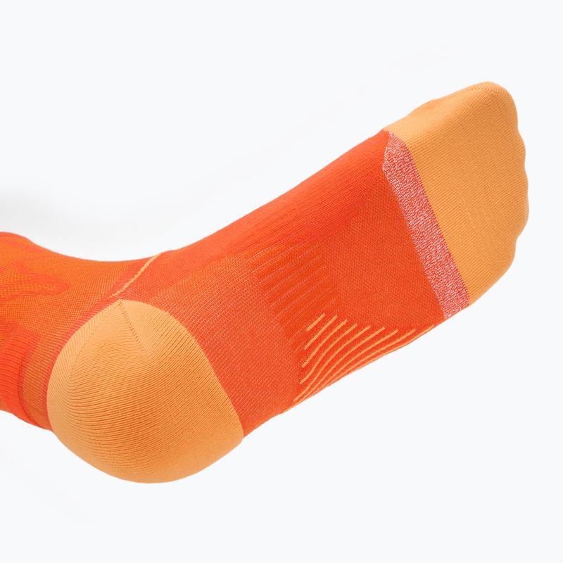 HOKA Clifton Crew Run Socken lava 3
