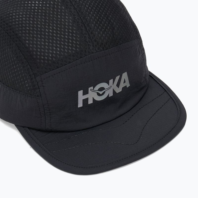 HOKA Trail Race Hut schwarz 3