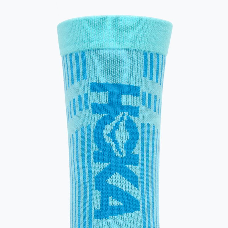 HOKA Trail Race Crew Socken cielo blue 3