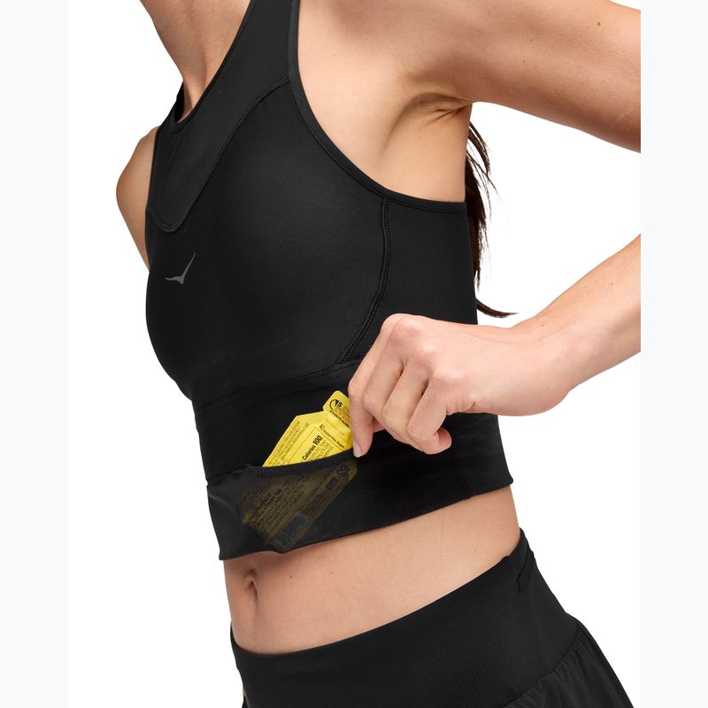 HOKA Race Day Trainings-BH schwarz/schwarz 4