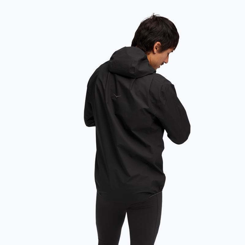 HOKA Skybreeze Waterproof GTX Herren Laufjacke schwarz 3