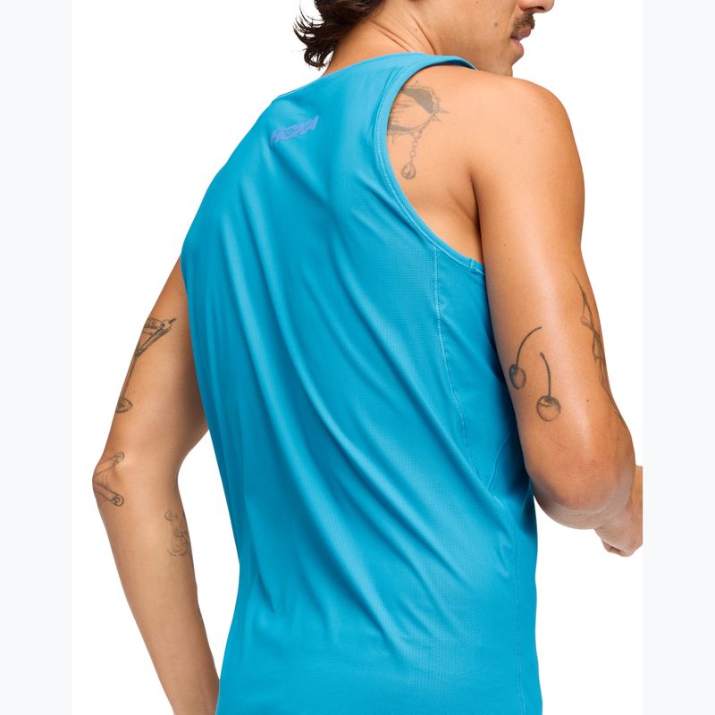 Herren Laufshirt HOKA Airolite Tank 2.0 hoka blue 5