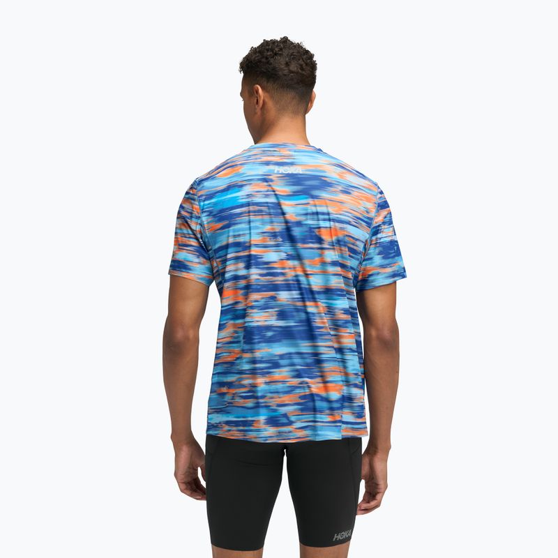 HOKA Airolite 2.0 Herren Laufshirt blue blurr 3