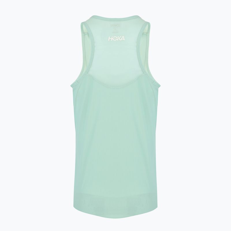 Damen-Laufshirt HOKA Airolite Tank 2.0 jade 7