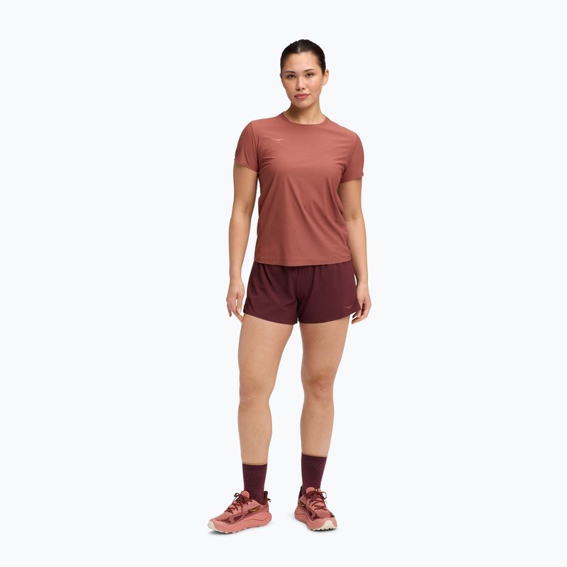 Laufshirt Damen HOKA Airolite 2.0 rouge 2